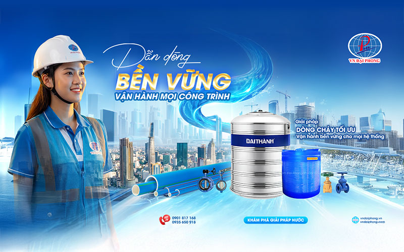 VN ĐẠI PHONG | DẪN DÒNG BỀN VỮNG - VẬN HÀNH MỌI CÔNG TRÌNH